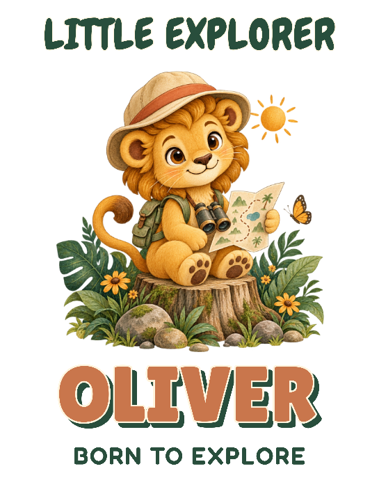 Little Explorer — Personalized Name preview