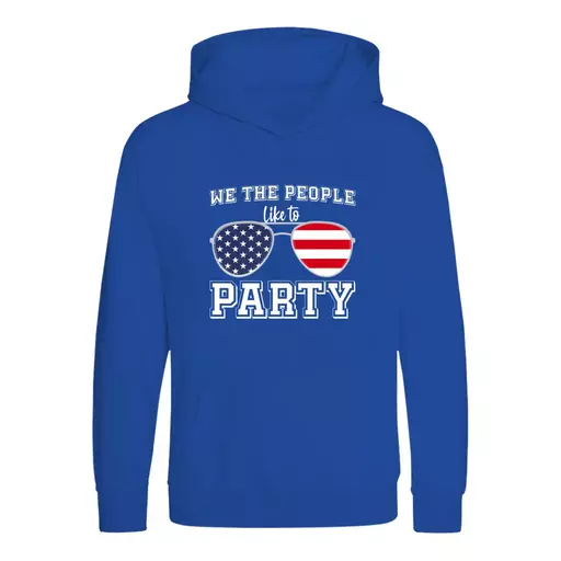 We The People Like To Party funny American Flag Sunglasses