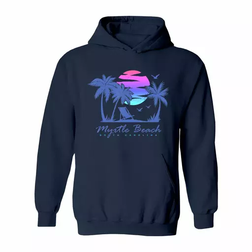 Myrtle Beach South Carolina Vacation Retro Vintage Sunset