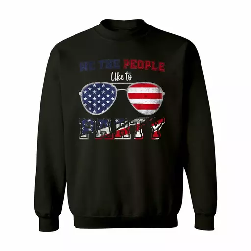Funny 4th Of July Sunglasses We The People Like To Party
