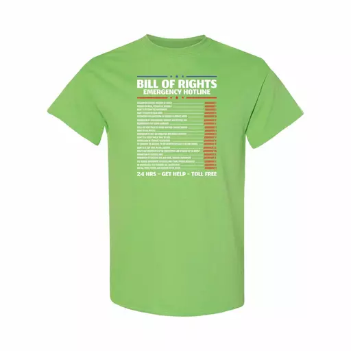 Bill Of Rights Emergency Hotline Amendment 1-10 Constitution